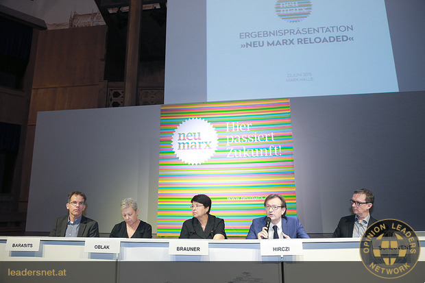 Stadt Wien setzt weitere Entwicklungsschritte in Neu Marx - Fotos G.Langegger