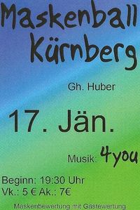 Maskenball Kürnberg