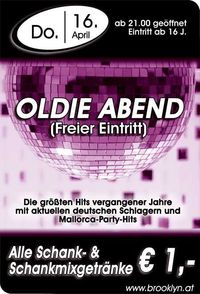 Oldie Abend * Freier Eintritt *