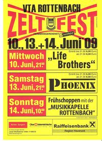 Zeltfest Rottenbach