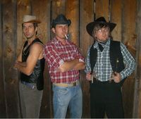 Cowboy und Indianer fest