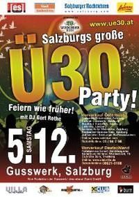 Salzburgs große Ü30 Party - Das Jahresfinale der Kultparty