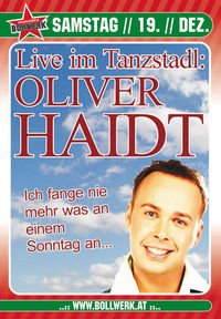 Oliver Haidt live