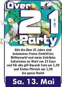 Over 21 Party