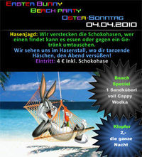 Easter Bunny Beach Party