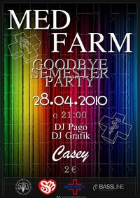 Medfarm Goodbye Semester Party