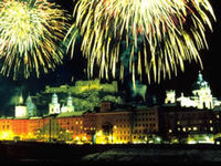 Silvester - Über den Dächern von Salzburg