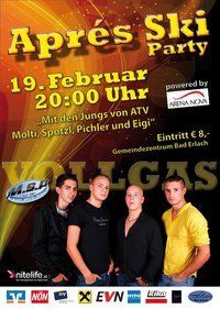 Apré Ski Party mit Molti, Spotzl & Pichler