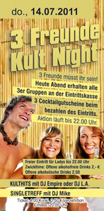 3 Freunde Kult