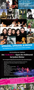 Sprudel, Sprudel & Musik