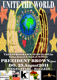 Unite the World Fest with Prezident Brown(jamaica)