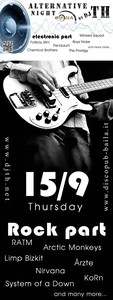 ALTERNATIVE NIGHT by DJ TH @ Discopub Baila