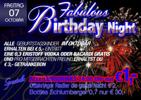 Birthday Night im Ballegro + Party Alarm