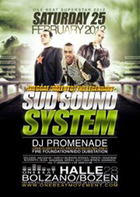 SUD SOUND SYSTEM+PROMENADE@ONE BEAT SUPERSTAR 2012-HALLE 28 (BZ)