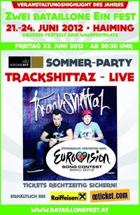 Kronehit Sommer Party Trackshittaz live on stage
