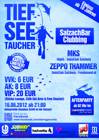 Tiefseetaucher - SalzachBar Clubbing