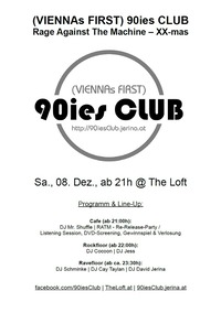 90ies Club: Rage Against The Machine - XX-mas!