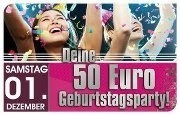 Deine 50Euro Geburtstagsparty