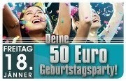 Deine 50Euro Geburtstagsparty