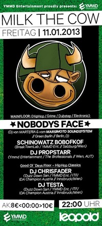 Milk The Cow - Nobodys Face