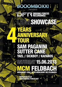Booomboxx pres. Driving Forces - 4 Years Anniversary Showcase