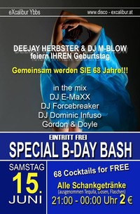 Special B-Day Bash